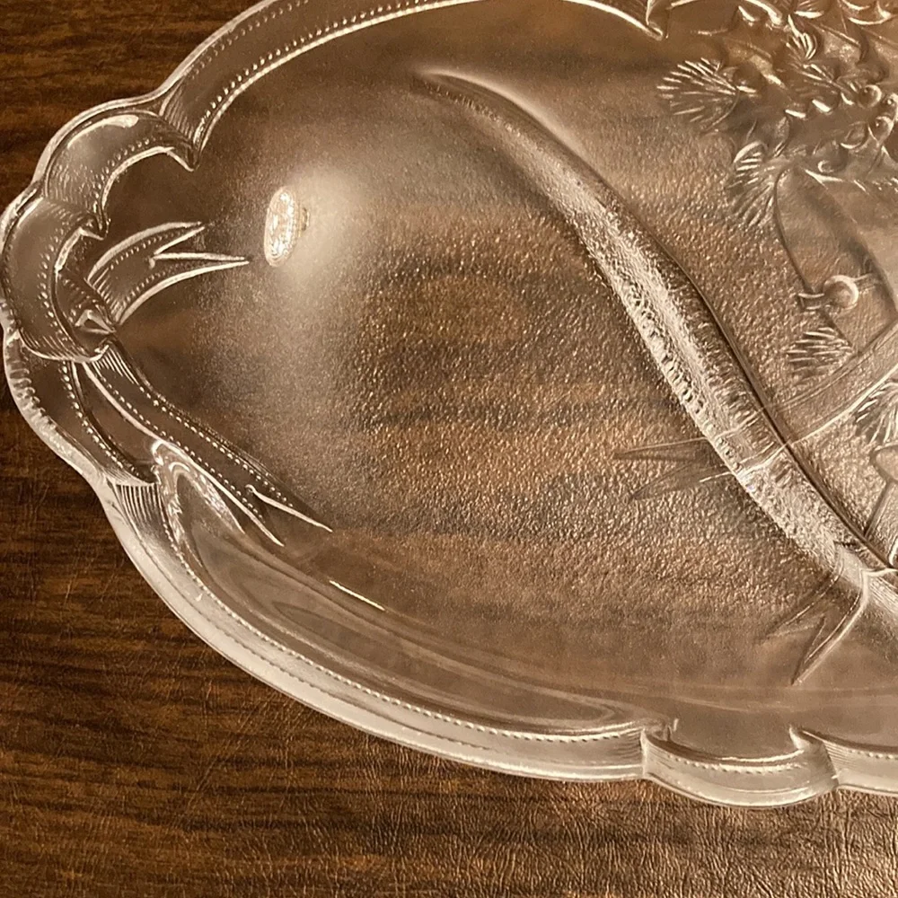 Vintage Mikasa Christmas Divided Plater/Relish Dish